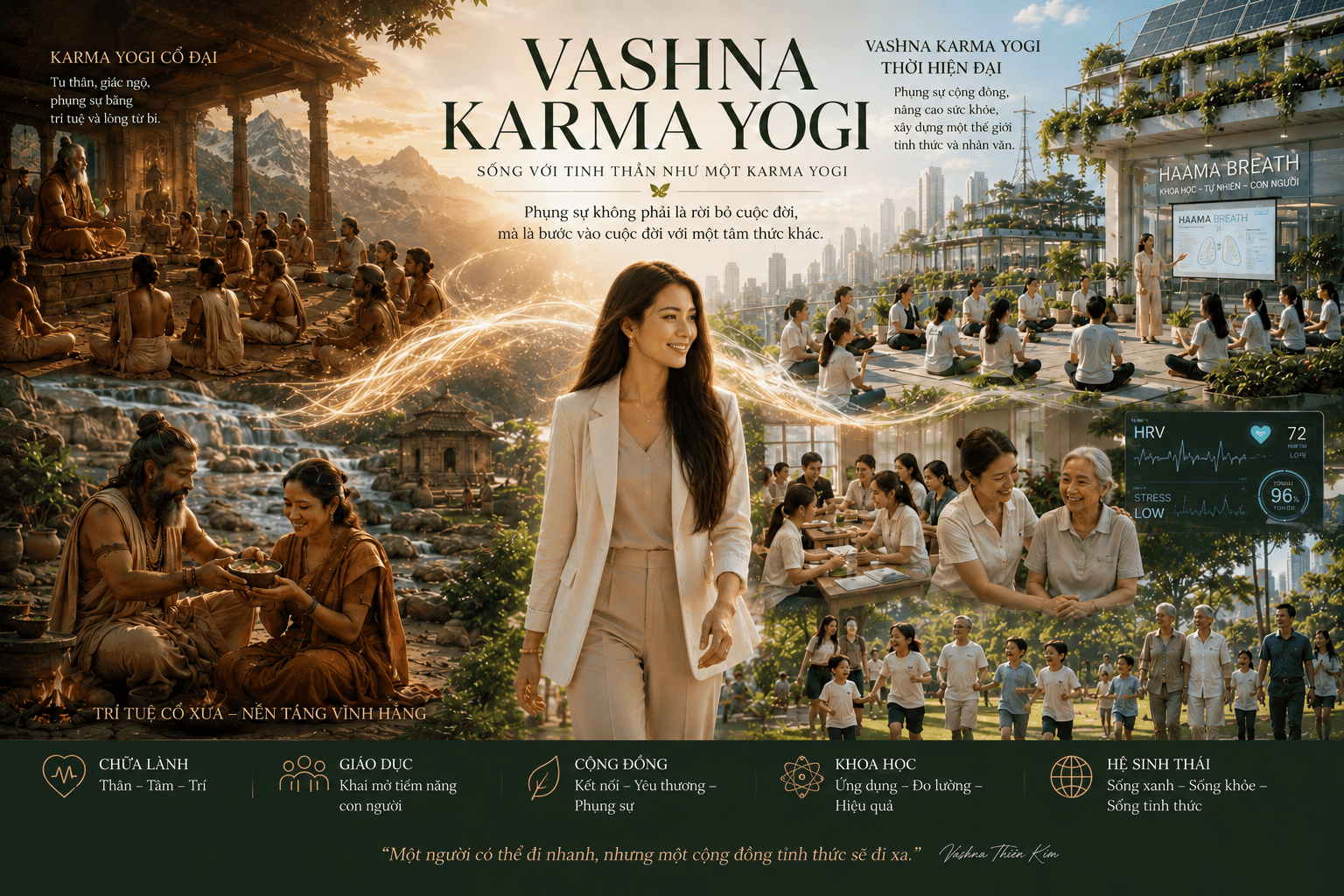 Người Đi Tìm Hơi Thở Của Sự Sống - Tập 15: SỐNG VỚI TINH THẦN NHƯ MỘT KARMA YOGI